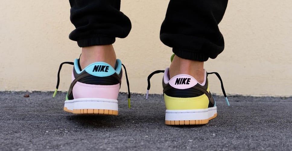 Nike Dunk Low 'Free 99' Black DH0952-001 Heel