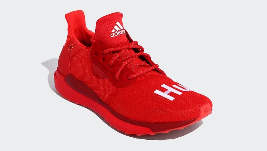pharrell red shoes