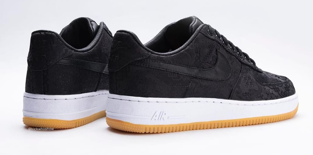 clot air force 1 black silk