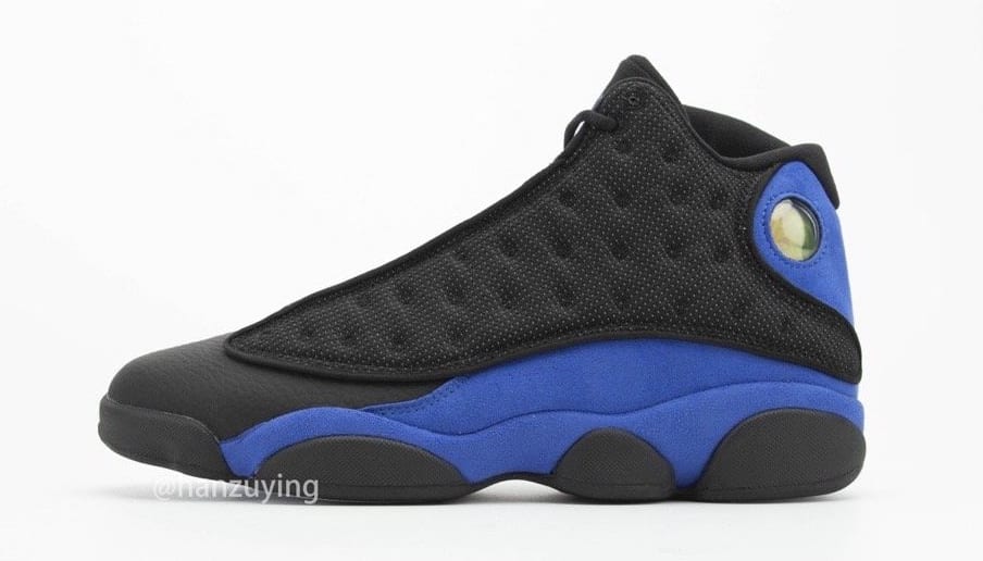 Air Jordan 13 Retro Black Black White Hyper Royal 414571 040 Sole Collector