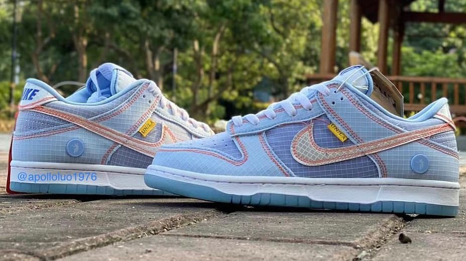 Union x Nike Dunk Low Release Date Pair