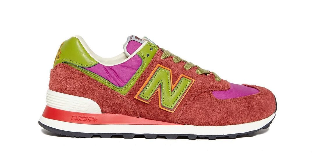Stray Rats x New Balance 574 Pink (Lateral)