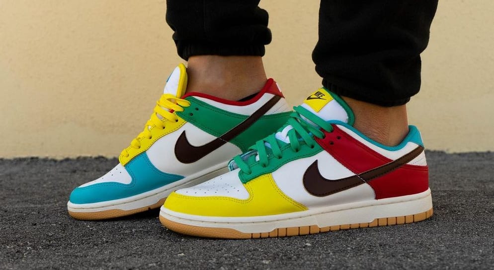 Nike Dunk Low 'Free 99' White DH0952-100 Lateral