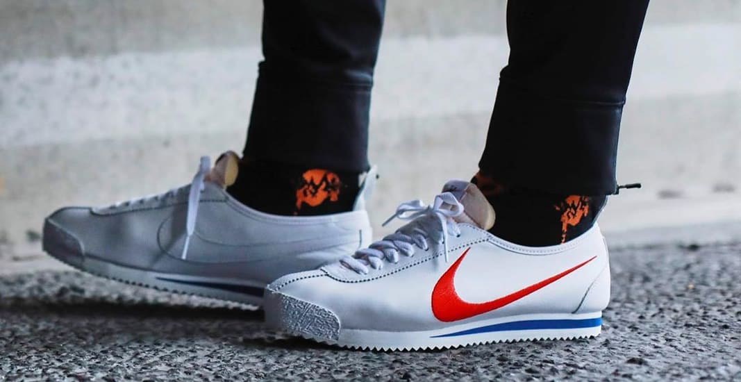 nike cortez og on feet