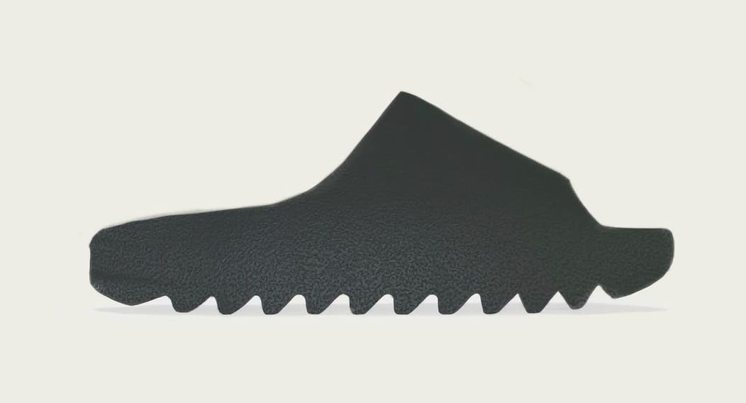 Adidas Yeezy Slides 'Black' Mockup