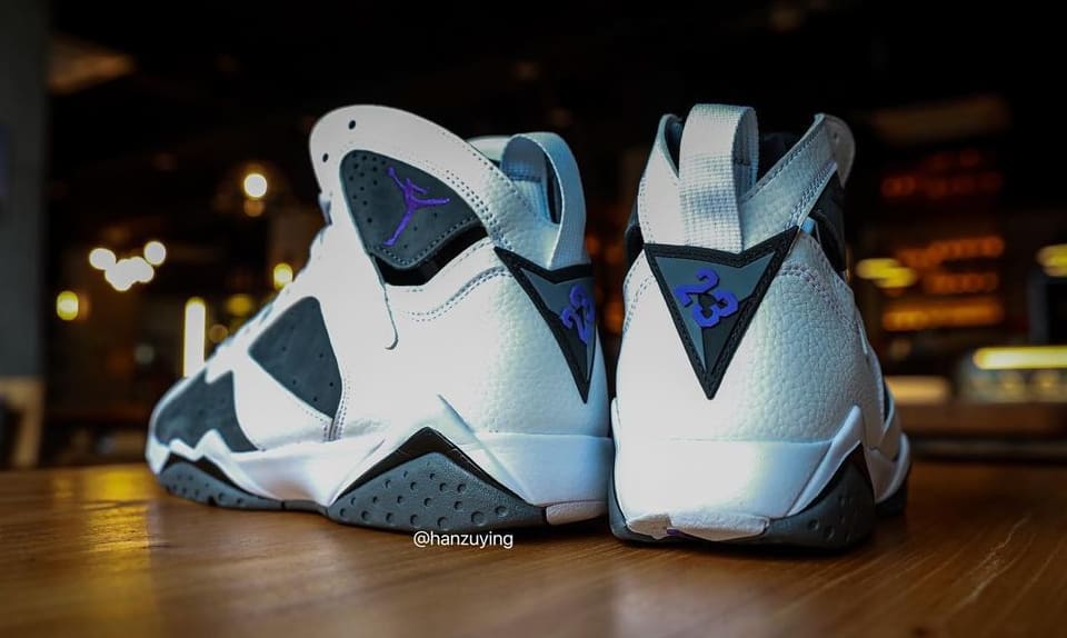 Air Jordan 7 Retro 'Flint' CU9307-100 Heel