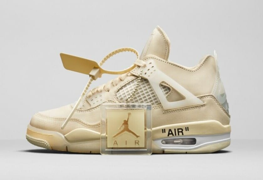 gold jordan 4s