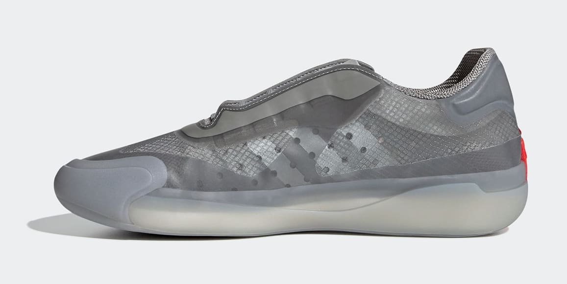 Prada x Adidas Luna Rossa 21 Grey FW1079 Medial