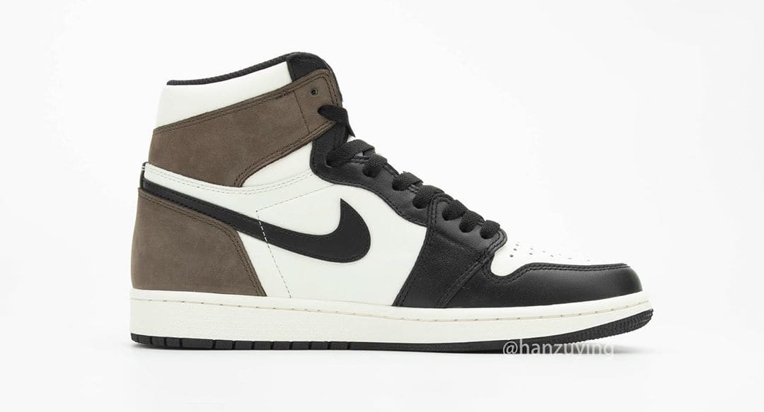 Air Jordan 1 Retro High OG 'Dark Mocha' 555088-105 Medial