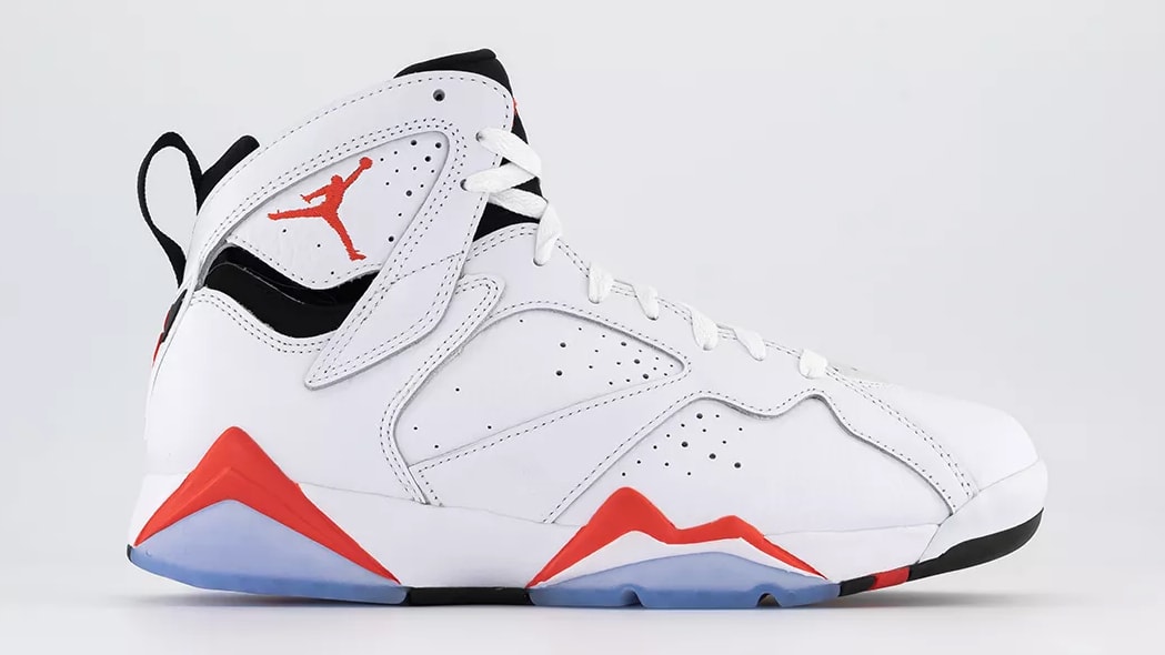 Air Jordan 7 VII White Infrared Release Date CU9307-160 Profile