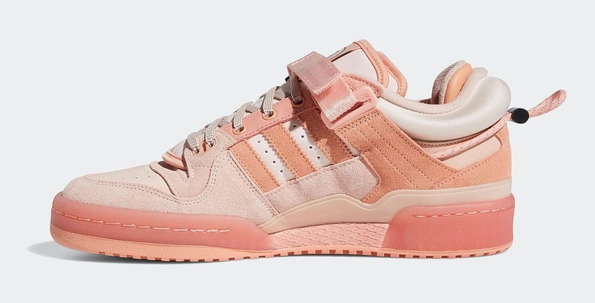 Bad Bunny x Adidas Forum Buckle Low Pink GW0265 Medial