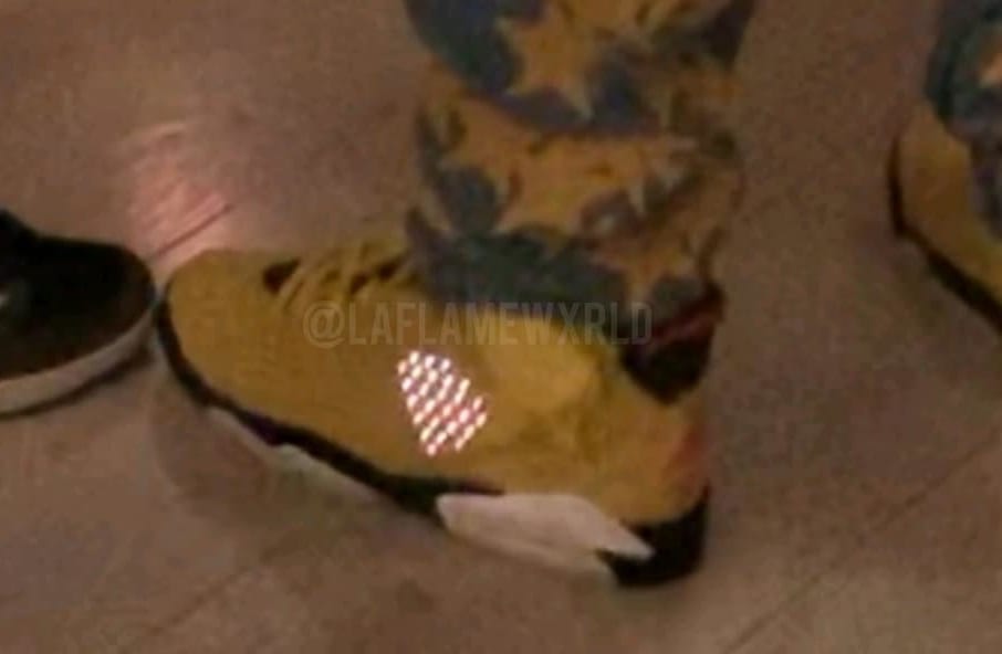 Travis Scott Debuts Never Before Seen Air Jordan 6 Collab In Yellow Sole Collector