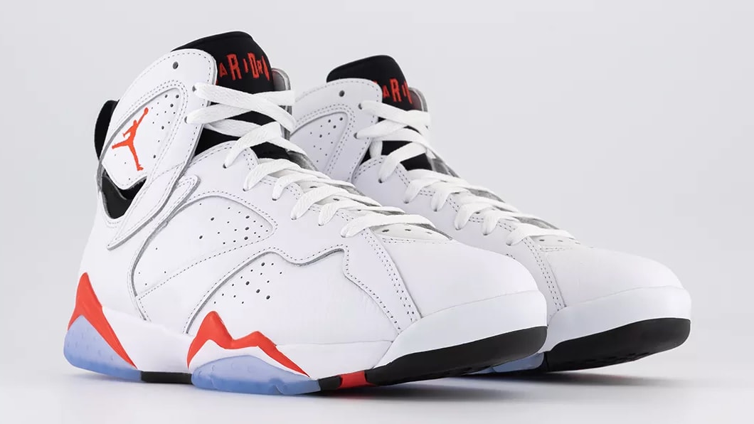 Air Jordan 7 VII White Infrared Release Date CU9307160 Profile Sole