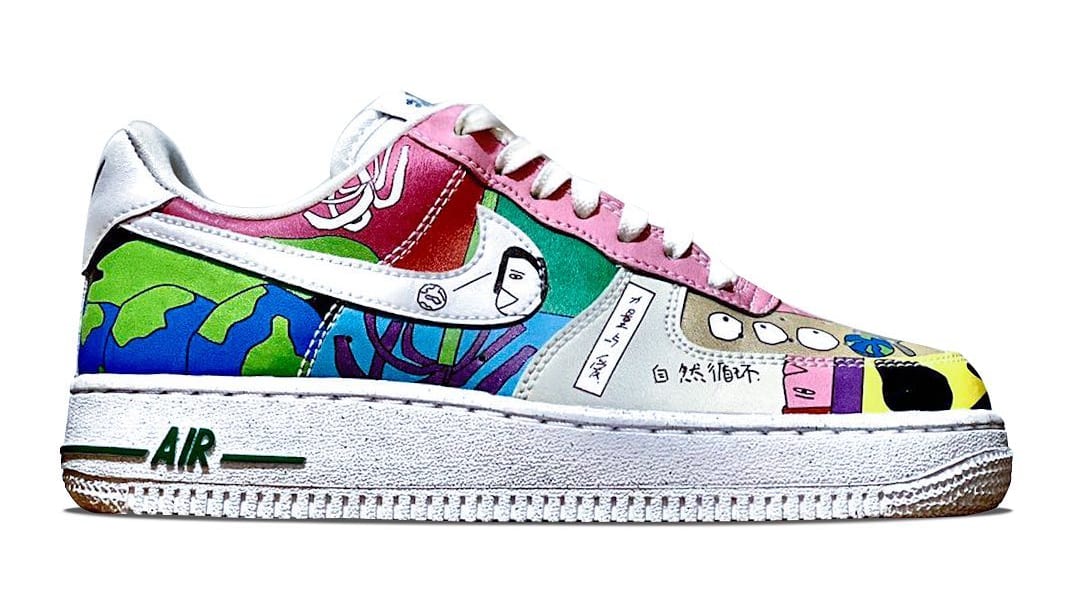 ruohan wang x nike air force 1 low