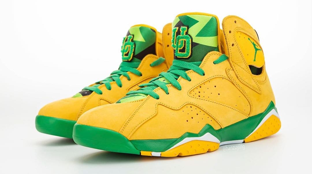 air jordan 7 green