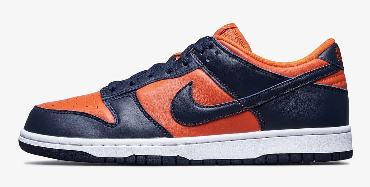 nike dunk low champs colors