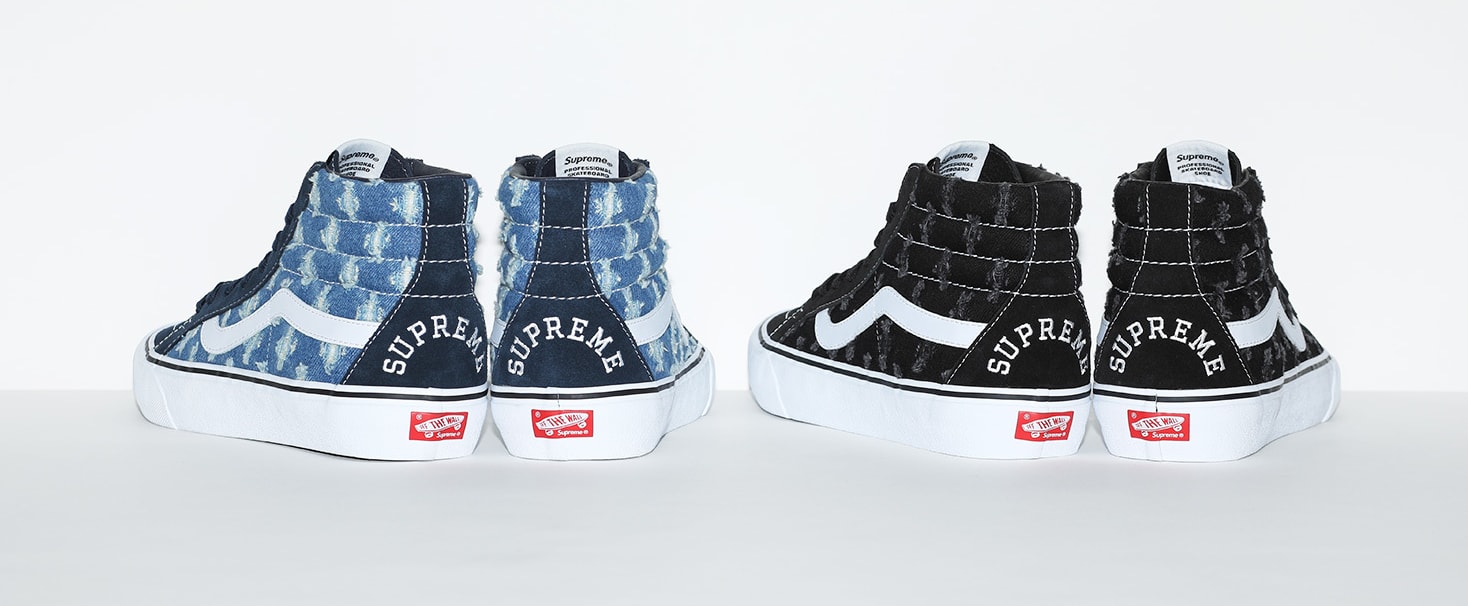 vans sk8 x supreme