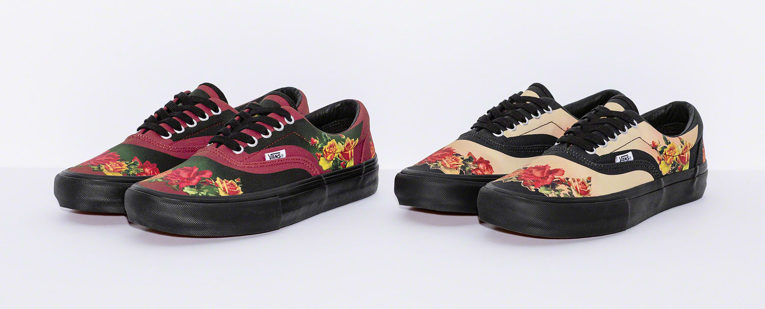 supreme x vans floral