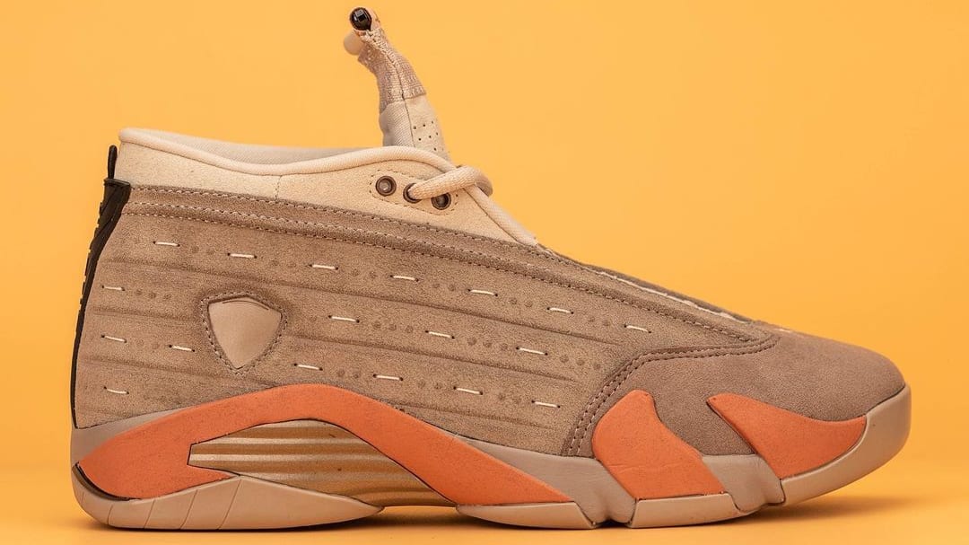 Clot x Air Jordan 14 Retro Low DC9857-200 Lateral