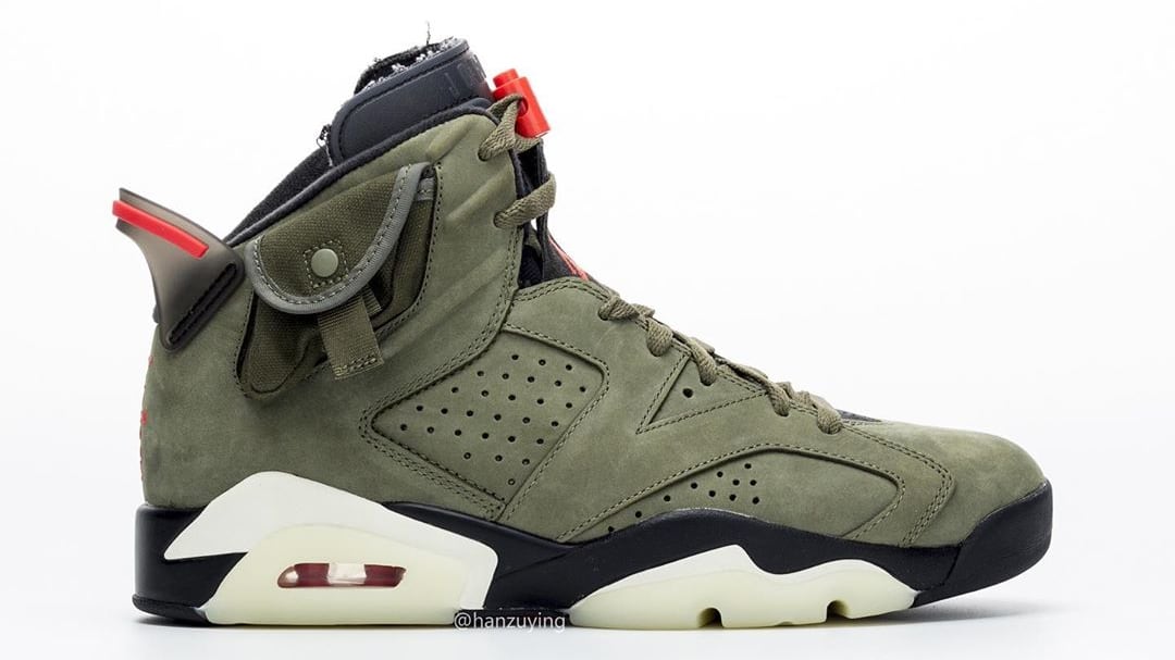 jordan 6 travis scott shock drop