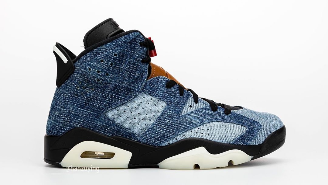 jordan 6 acid wash denim