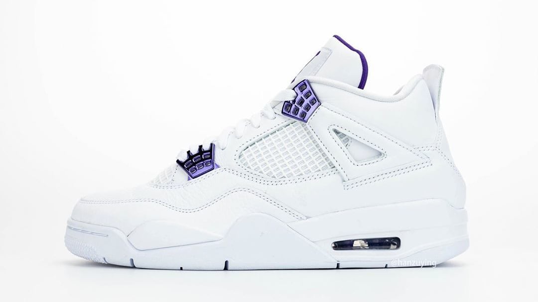 Air Jordan 4 Court Purple Release Date CT8527-115 Profile
