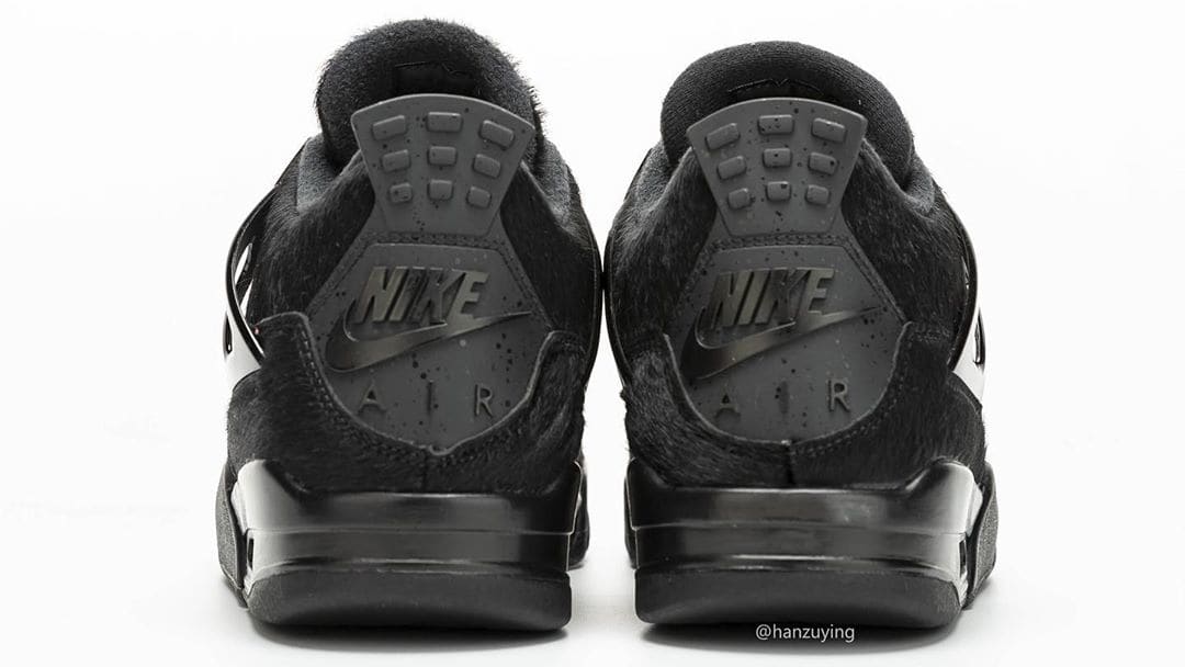 jordan 4 black cat pony hair