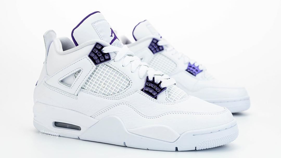 Air Jordan 4 Court Purple Release Date CT8527-115 Right