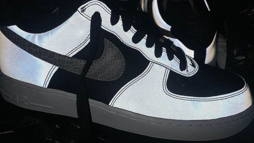 Nike Air Force 1 Low B 'Reflective Snake' DJ6033-001 (Reflective)