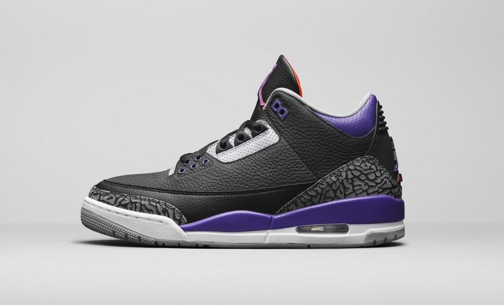Air Jordan 3 Retro 'Court Purple' CT8532-050 Lateral