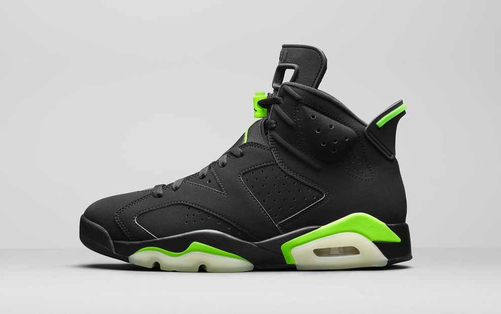 Air Jordan 6 Retro 'Electric Green' Lateral