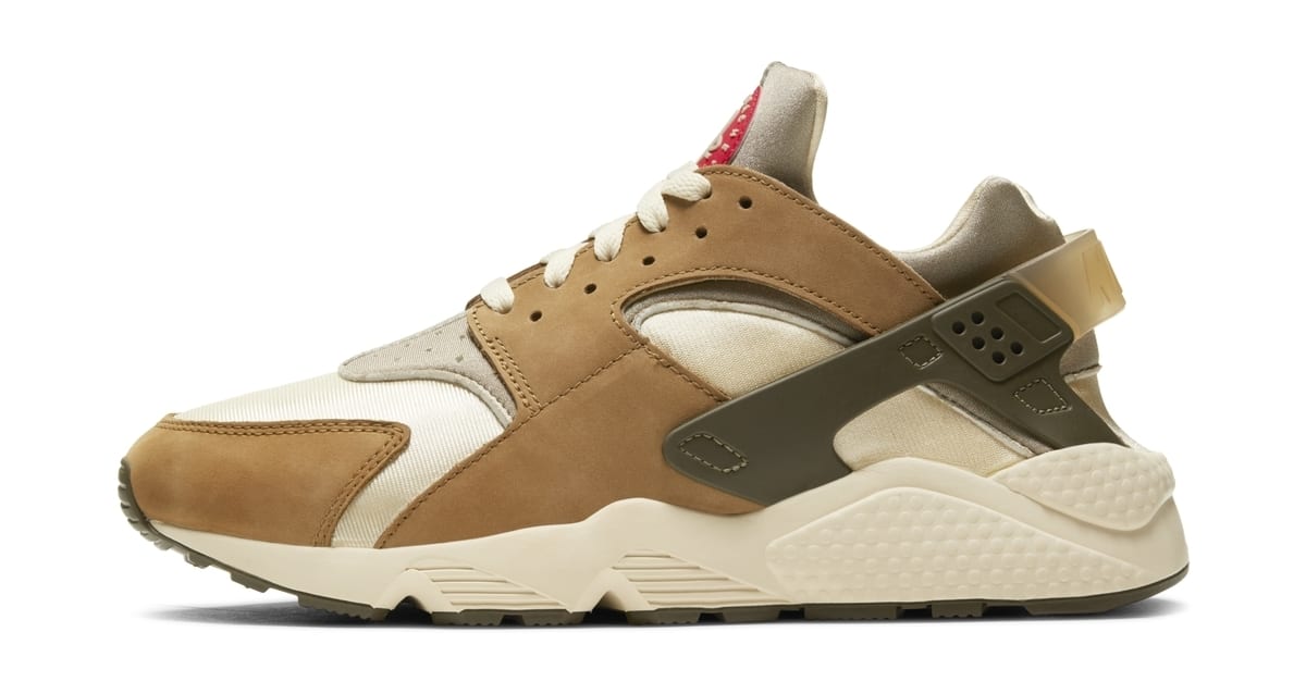 nike huarache uomo limited edition Stussy x Nike Air Huarache 'Desert Oak' Release Date DD1381-200