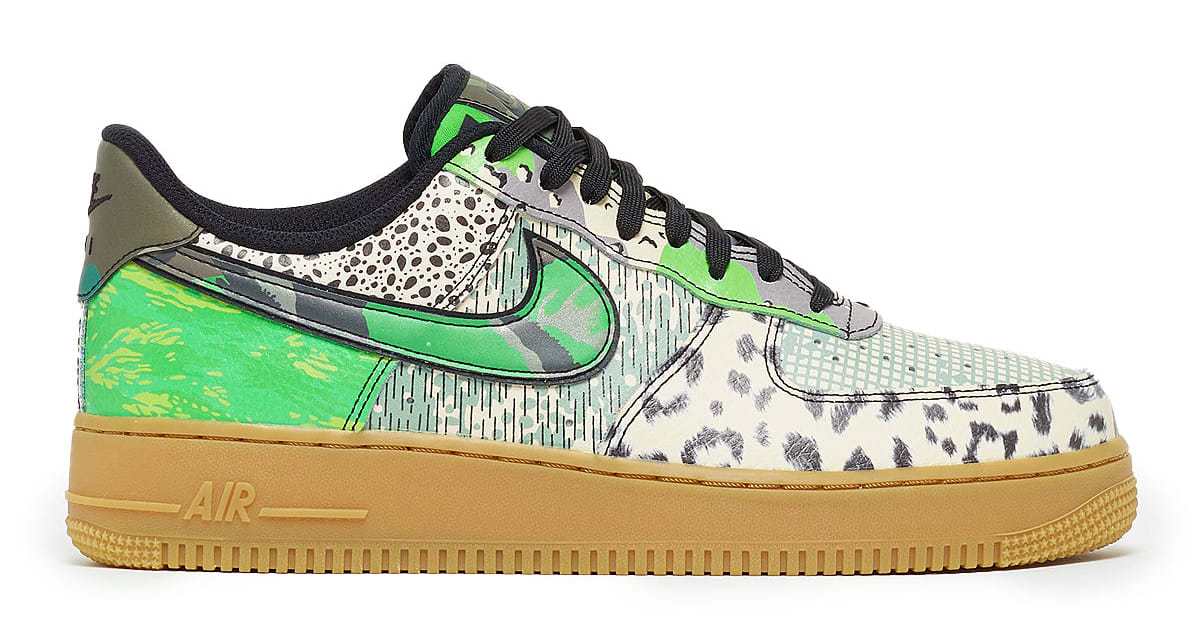 Nike Air Force 1 Low &quot;City Of Dreams&quot; Features Wild Makeover: Photos