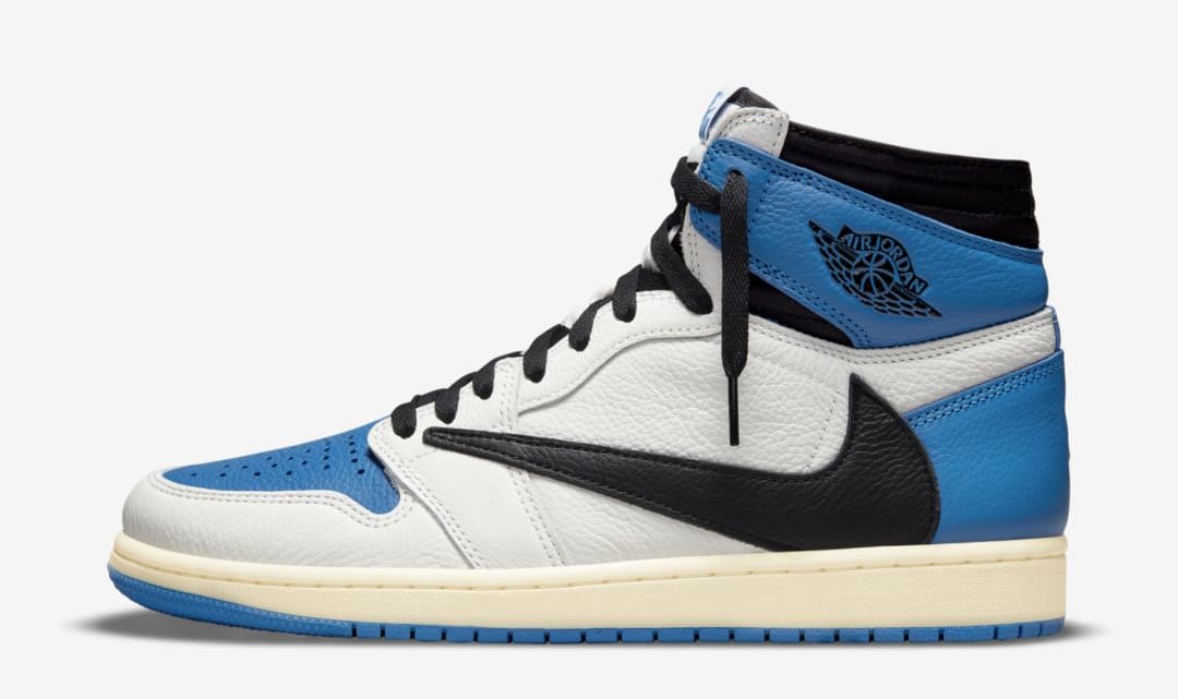 Fragment x Travis Scott x Air Jordan 1 High (Lateral)