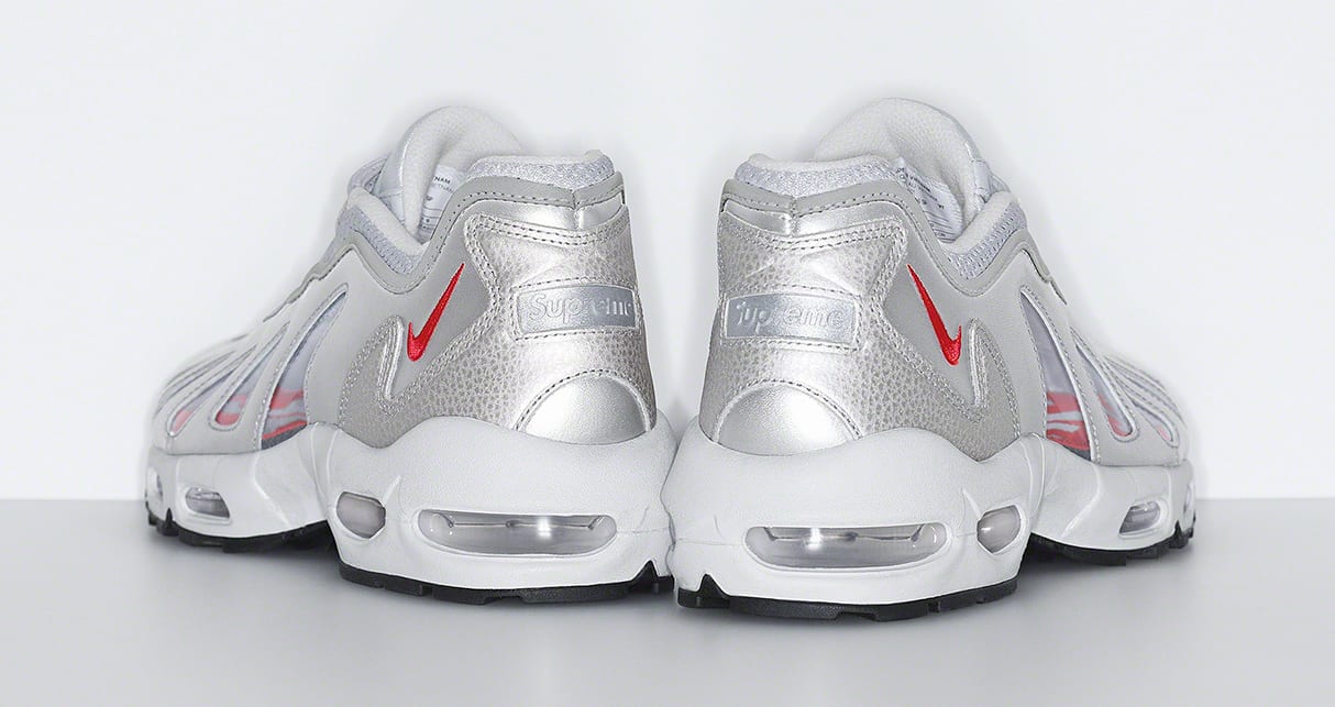 supreme air max 96 silver bullet