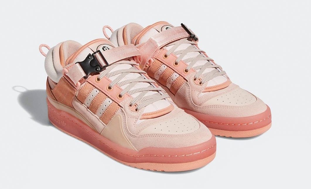 Bad Bunny x Adidas Forum Buckle Low Pink GW0265 Pair