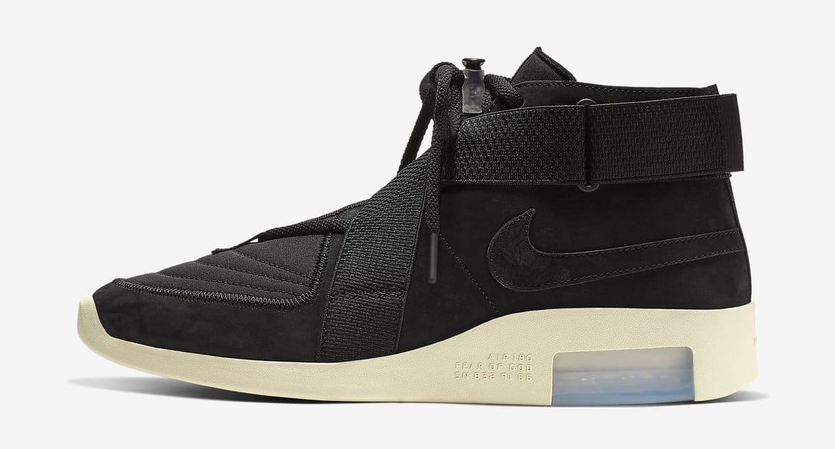 nike fear of god off noir