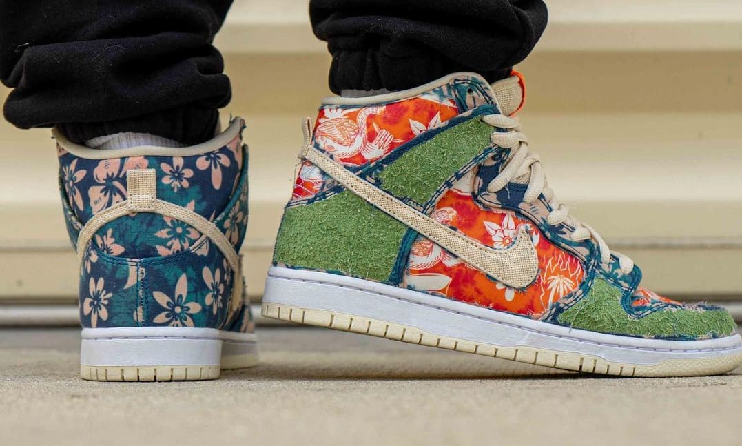 nike dunk high sb maui wowie