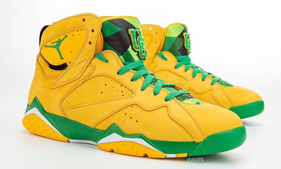 air jordan 7 oregon ducks