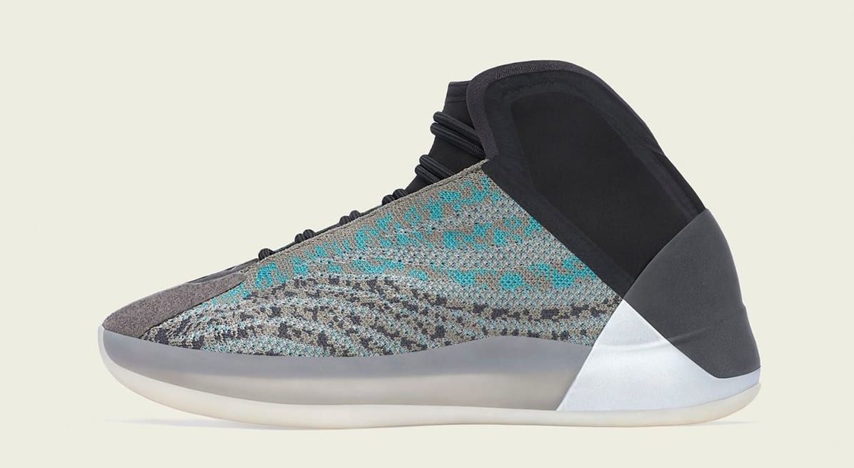 Adidas Yeezy QNTM 'Teal Blue' Release