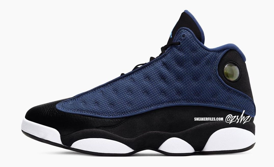 Air Jordan 13 Retro 'Brave Blue' Mock-up
