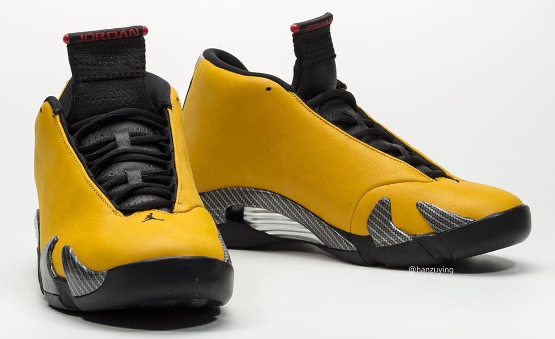 Air Jordan 14 Retro Yellow Ferrari Release Date 06 22 19