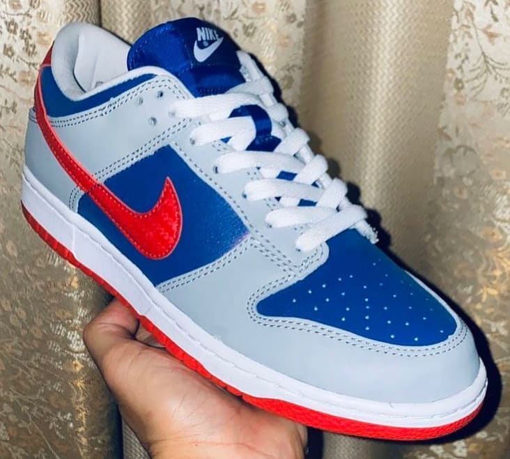 men nike dunk low samba 2020