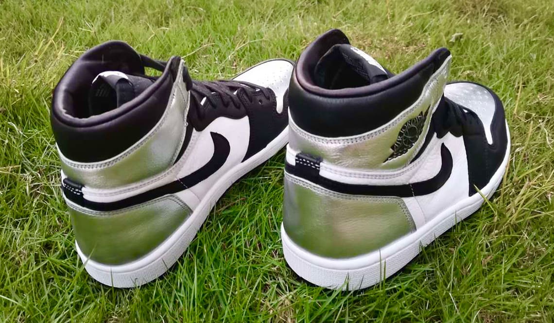women's silver toe 1s