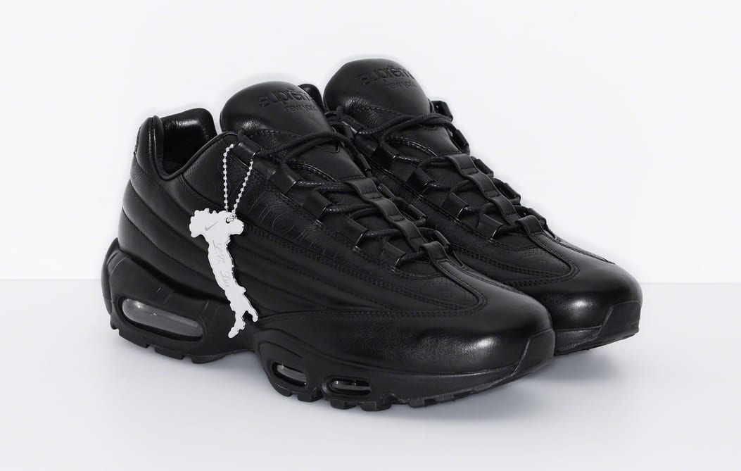 nike air max 95 leather black