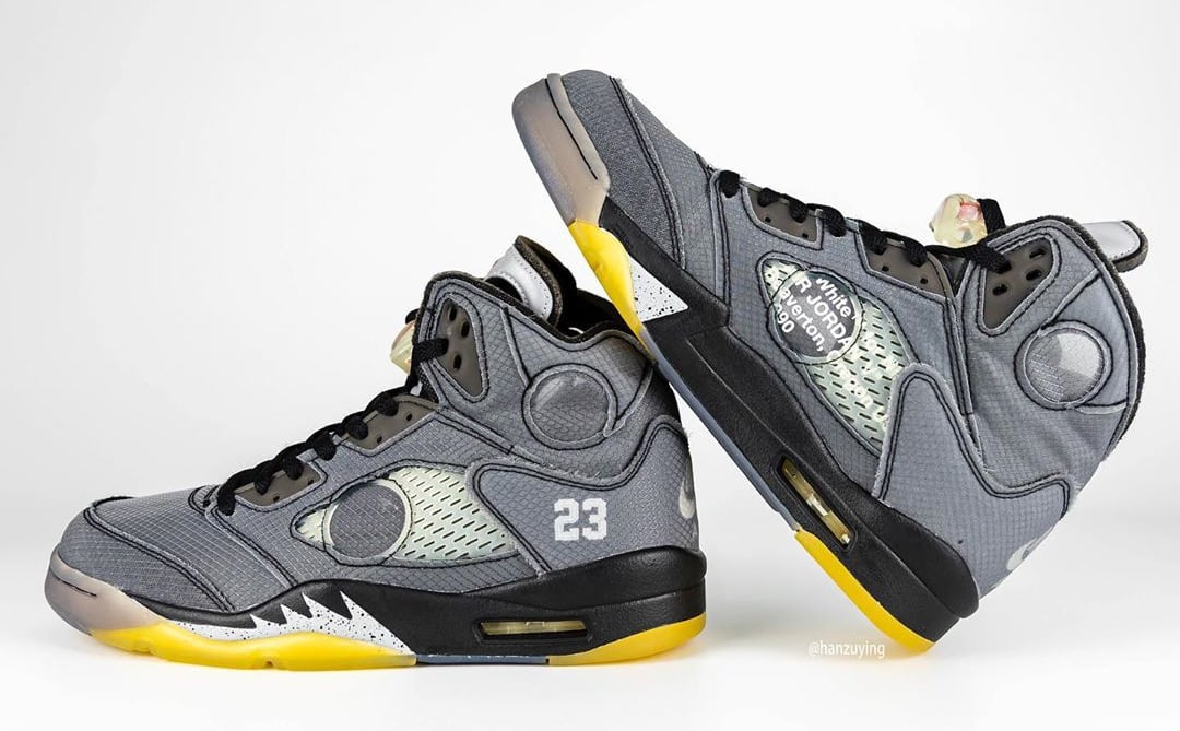 Off-White x Air Jordan 5 CT8480-001 Release Date | Sole ...