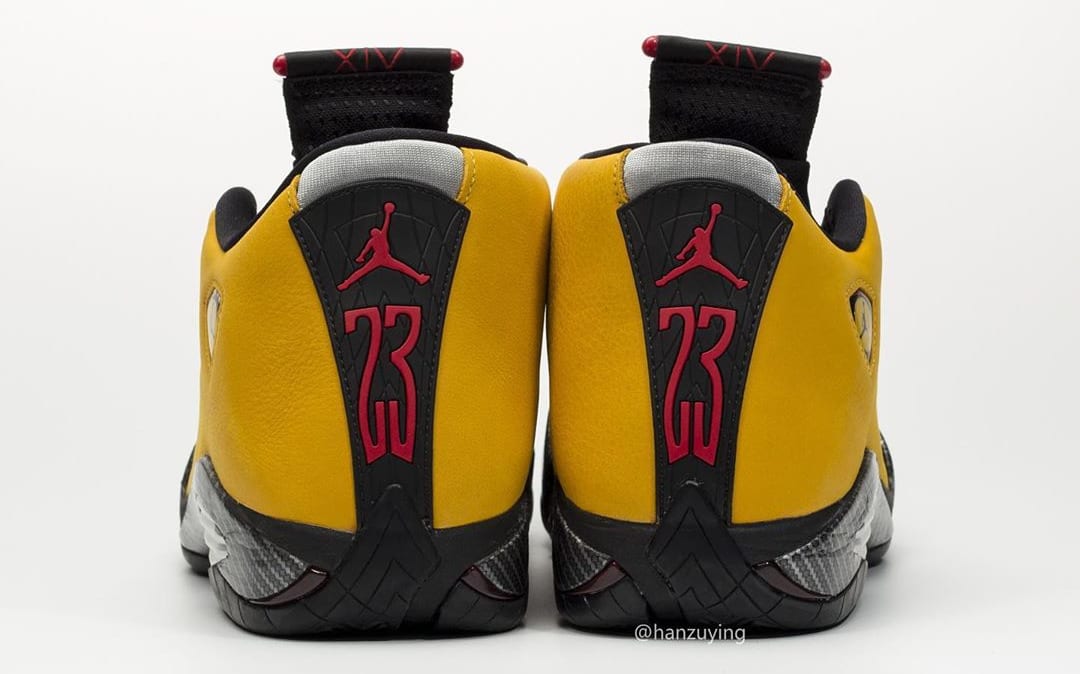 Air Jordan 14 Retro Yellow Ferrari Release Date 06 22 19