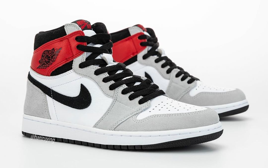 jordan 1 retro high og white black grey red