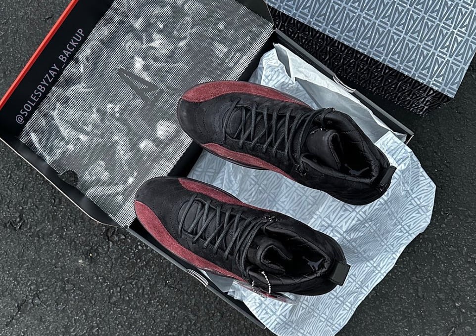 A Ma Maniere x Air Jordan 12 Collab Top