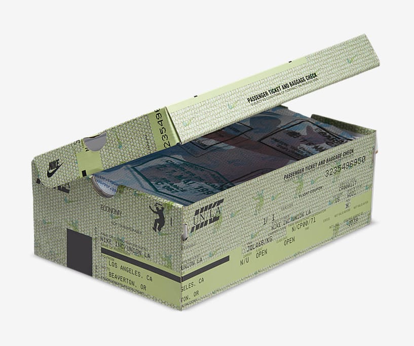 Union x Nike Dunk Low 'Midnight Navy/Marine Minuit' Box